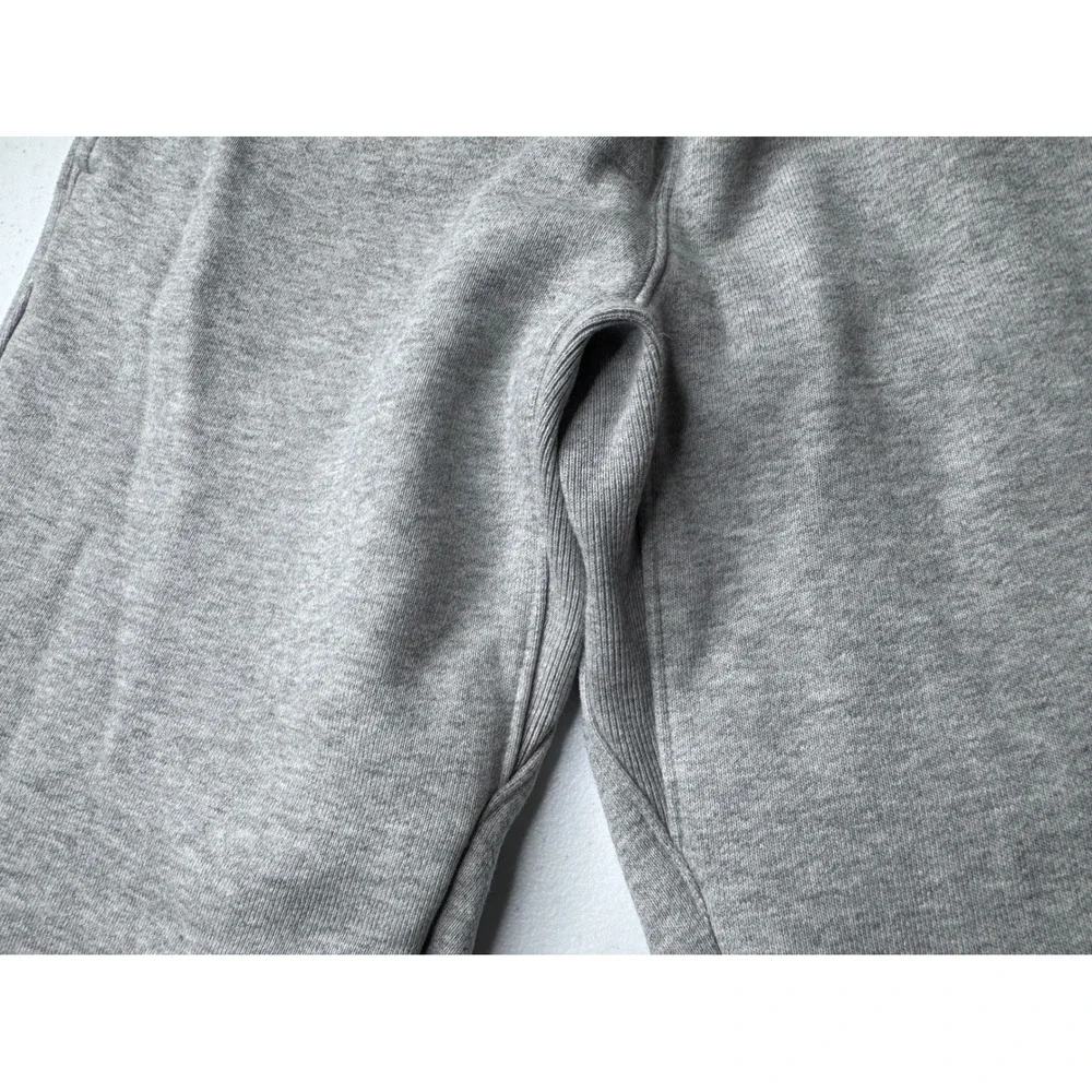 Champion Reverse Weave Joggers Mens Small Heather Gray Fleece Sweatpants Logo